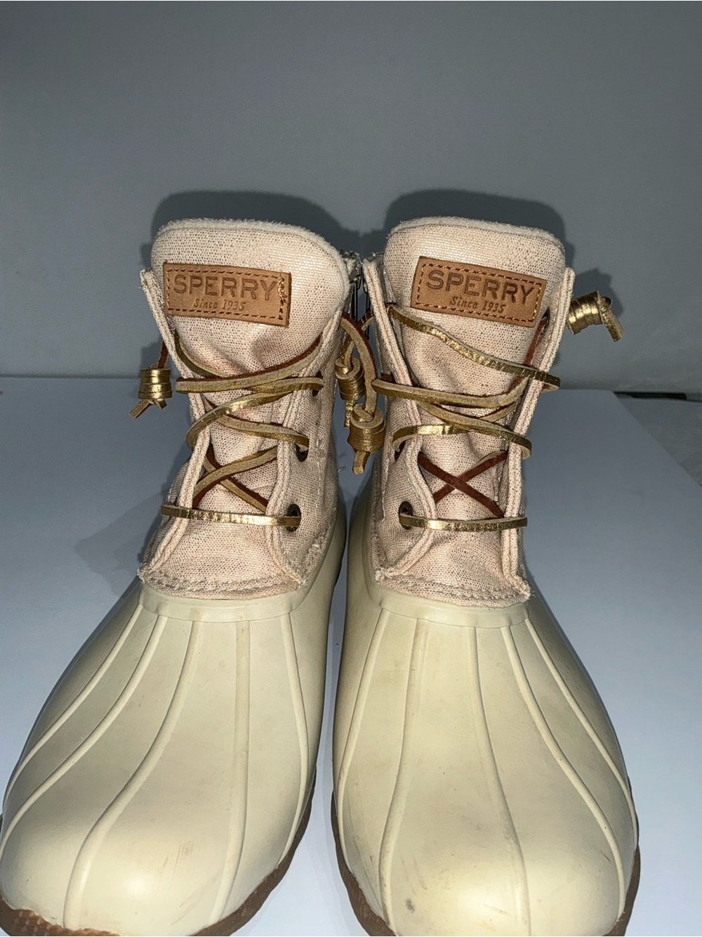 Gorpcore Coastal Fall fashion rain Duck Boots winter  Sperry 8,5